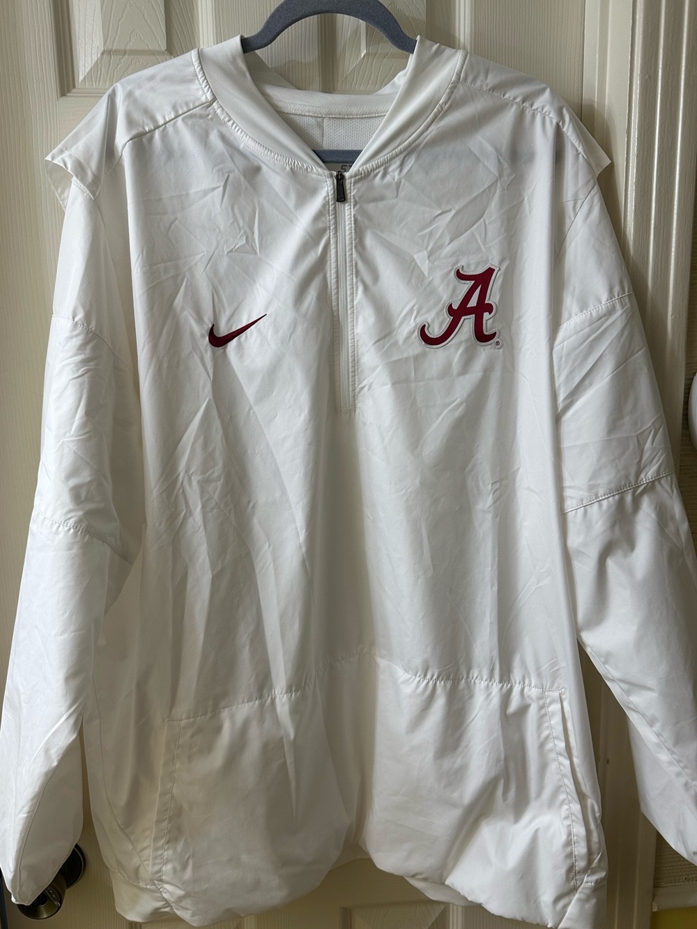 Nike White Alabama Storm Fit Windbreaker
